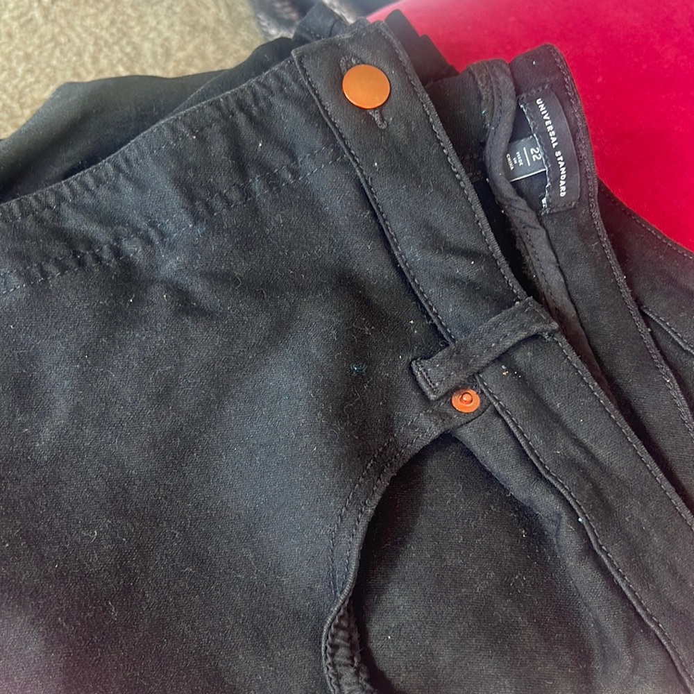 Universal Standard Black Jeans